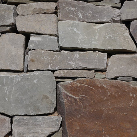Detail Steinmauer